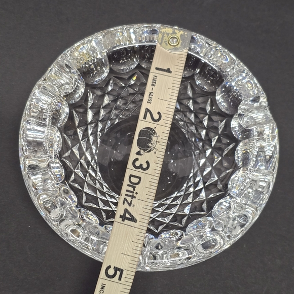 Waterford Crystal Colleen Ashtray Boho Chic Luxury Classic Cottagecore - Picture 6 of 11